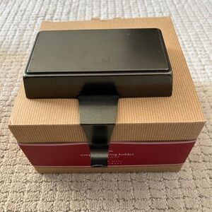 Pottery Barn Black Stocking Holder, SET of 2